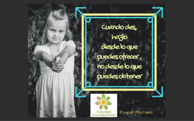 El poder de la generosidad consciente
